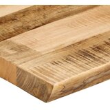 Stolna ploča sa živi rub 90x40x3,8 cm masivno grubo drvo manga | Eponuda.com
