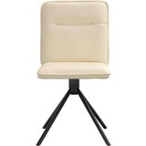  Jedilni stoli 2 kosa krem blago, (21828413) | Shoptok.si