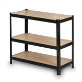  Metalni stalak za odlaganje 180 x 90 x 40 cm Humberg HR-813 crni | shoptok.hr