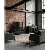 Marckeric Crna TV komoda od masivnog bora 150x50x40 cm Alessandra – | shoptok.hr