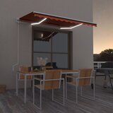  Automatska tenda sa senzorom LED 300x250 cm narančasto-smeđa | shoptok.hr