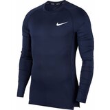 Nike Pro Long-Sleeve Compression Top, Obsidian/White, (20490411) | Shoptok.si