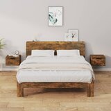 vidaXL zidni noćni ormarići 2 kom dimljenog hrasta34 x 30 x 20 cm Cijene