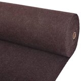  Svečani tepih rebrasti 1,2 x 15 m smeđi | shoptok.hr