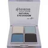 Benecos Natural Quattro senčilo za oči - True Blue