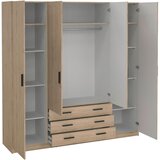 MID.YOU OMARA ZA OBLAČILA, barve hrasta | Shoptok.si