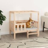 vidaXL Krevet za pse 95,5x73,5x90 cm od masivne borovine Cijene