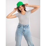 Och Bella Blouse-TW-BZ-BL-005.39X-white-black | shoptok.hr