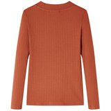  Dječja majica s dugim rukavima boja konjaka 92 | Eponuda.com