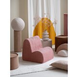 Wigiwama Rožnat otroški fotelj iz rebrastega žameta Cloud – | Shoptok.si