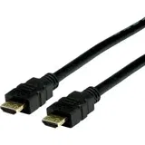 Value HDMI priključni kabel 3.00 m 11.99.5693 dvostruko zaštićen crna [1x muški konektor HDMI - 1x muški konektor HDMI]