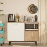 Komoda RE2-SW, 120x85x35,5 cm, Bijela