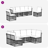  Set vanjskih sofa Prirodna Poliester | shoptok.hr