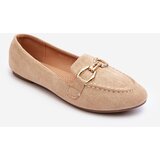 Kesi Women's beige Ghana loafers with embellishment | shoptok.hr