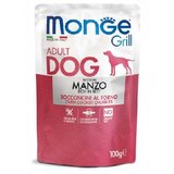 Monge dog Grill Govedina 100 g vrečka Cene