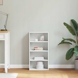  Bočni ormarić ODDA bijeli 40x24x79 cm puno drvo bor Bijela | shoptok.hr