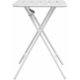Bistro Stol Bijelo 55 x 55 x 72,5 cm Čelik s prahom | shoptok.hr