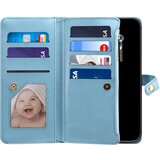INORCO ESEBLE Galaxy Series za Samsung Galaxy M54 5G RFID blokiranje usnjena torbica za telefon z zadrgo žep denarnica stojalo pokrov, (22035618) | Shoptok.si