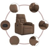  Naslanjač iz rjavega blaga | Shoptok.si