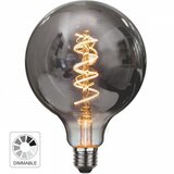 Mitea filament led sijalica E27 4W G125 2200K filament flex smoky led dimabilna 230V 140lm Cene