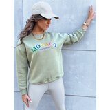 DStreet MONACO ladies oversize sweatshirt dark green | shoptok.hr