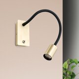 Orion WA 2-1342 - LED Fleksibilna zidna lampica KURT LED/5W/230V zlatna | Eponuda.com