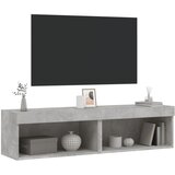 TV ormarići s LED svjetlima 2 kom boja betona 60x30x30 cm | Eponuda.ba