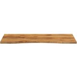  Ploča za radni stol zaobljena 110x60x2,5 cm od drva manga | shoptok.hr
