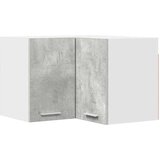vidaXL viseći ormarić zidne riga beton siva i bijela 57 x 57 x 40 cm | shoptok.hr