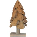  Božićno drvce s stalakom Smeđa 61 cm Masivna tikovina | shoptok.hr