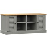 Maison Chic Klop za čevlje - Sedež za čevlje VIGO siva 106x35x45 cm trdna borovina, (21777404) | Shoptok.si