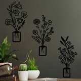 Wallity Erba-1 black decorative metal wall accessory cene