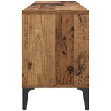 TV ormar Staro drvo 150 x 30 x 45 cm Obrađeno drvo i čelik | shoptok.hr