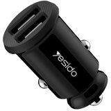 Yesido auto punjač sa 2 usb porta 5V - 2.4A 12V/24V u