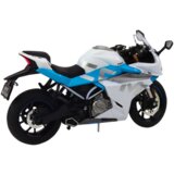 Metalni motor za igru sa zvučnim i svjetlosnim efektima 1:12 - bijelo/plavi | shoptok.hr