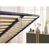 Bobochic Paris Bež tapecirani bračni krevet s prostorom za odlaganje s podnicom 160x200 cm Badja – | shoptok.hr