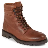 Tommy Hilfiger Pohodni čevlji Warm Padded Hilfiger Lth Boot FM0FM04802 Winter Cognac GVI