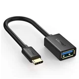 Ugreen Pretvornik USB-C na USB-A, črn