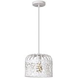 Rabalux alessandra visilica E27 1x60W, mat bela industrijska rasveta | Eponuda.com