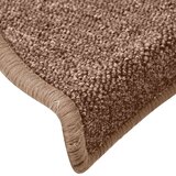  Prostirke za stepenice 30 kom 65x24x4 cm Smeđe poluokrugle velike | shoptok.hr