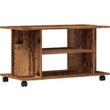 vidaXL TV ormarić s kotačićima staro drvo 80x40x45cm konstruirano drvo | shoptok.hr