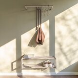 Spinder Design Smeđe-siva željezna zidna vješalica 65 cm Senza – | shoptok.hr