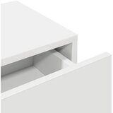  Zidna polica s ladicama bijela 80x33x17 cm izrađeno drvo | shoptok.hr