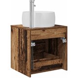  Umivaonik s policom Staro drvo 49,5 x 44,5 x 66 cm | shoptok.hr