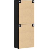  Ormar za montažu na zid 2 pcs Crni hrast 69,5 x 34 x 90 cm | shoptok.hr