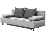 P & B ZOFA S POSTELJNO FUNKCIJO, siva, temno siva tekstil | Shoptok.si