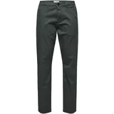 Selected Homme Chino hlače 'Miles Flex' temno siva