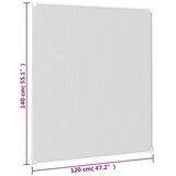  Magnetski prozorski zaslon protiv insekata antracit 120x140 cm | Eponuda.com