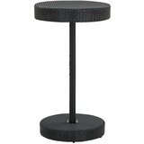 vidaXL Vrtni stol crni 60,5 x 106 cm od poliratana Cijene