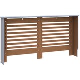  Pokrov za radijator antracit 152 x 19 x 81,5 cm MDF | shoptok.hr